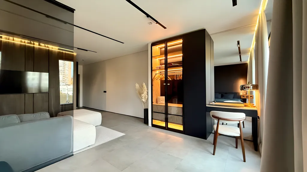 Новогодние дизайнерские апартаменты в центре Ижевска