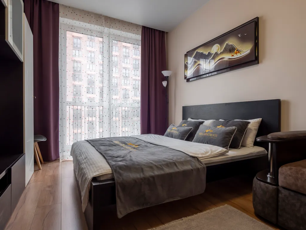 Квартира Просторные апартаменты видом на Москва-реку и Москва Сити — Москва