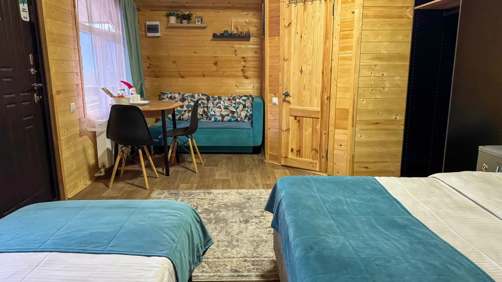 Коттедж Уютный эко-домик с видом на горы — Архыз