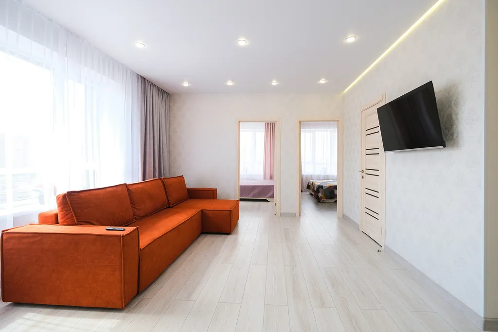 Квартира Уютная 3-комнатная квартира на 6 человек с заселением на адресе — Новосибирск