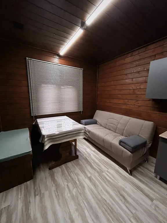 Уютный домик-баня на берегу речки