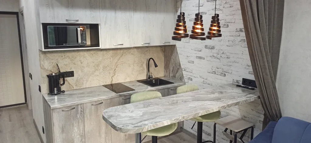 Квартира Квартира Евро студия на равнине с видом на горы, рядом море и лечебница Мацеста — Сочи