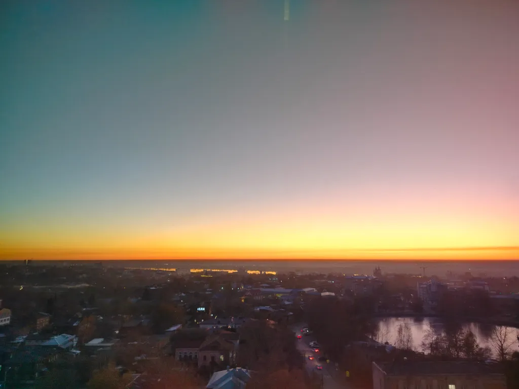 Уютная студия в центре с видом на город