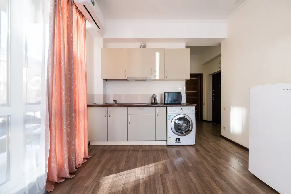 Апартаменты на 3 этаже, двойной балкон