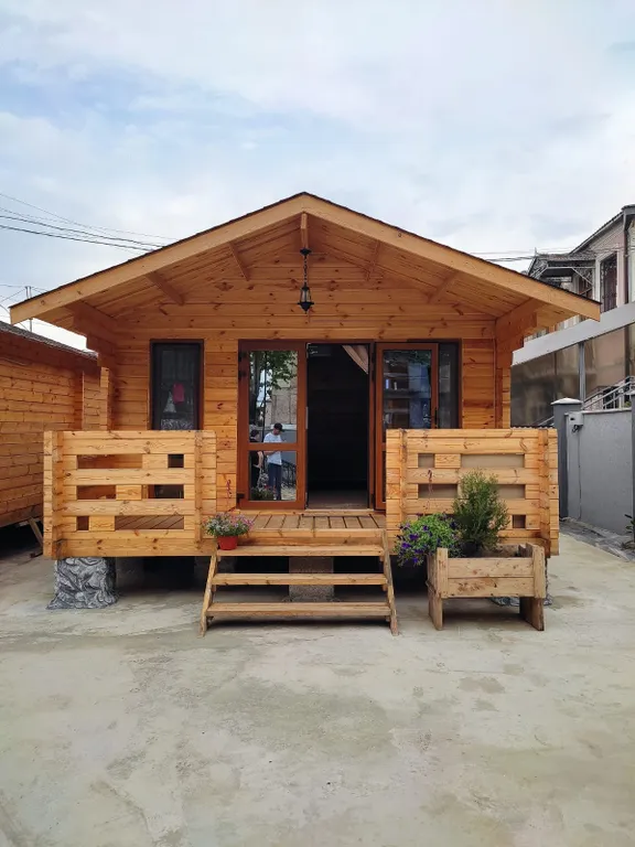 Коттедж с раздельными кроватями, на 3-х гостей