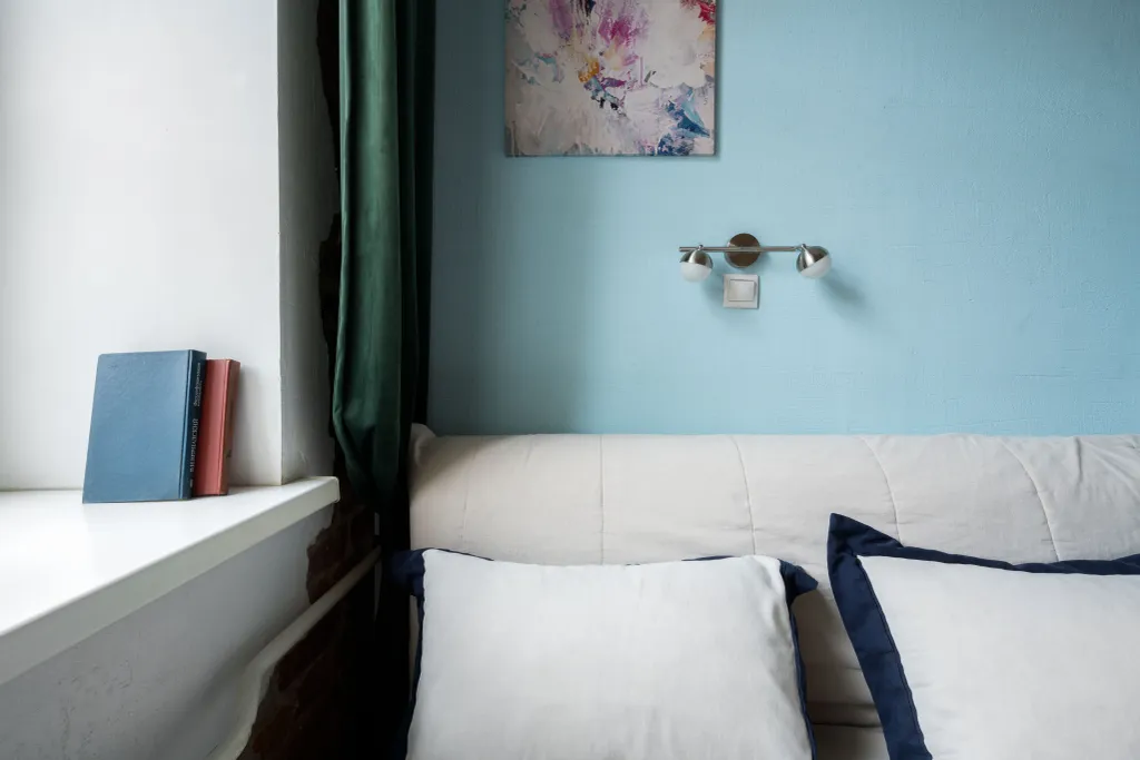 Квартира Квартира Компактная студия  New Horizon Есения в историческом центре Питера — Санкт-Петербург