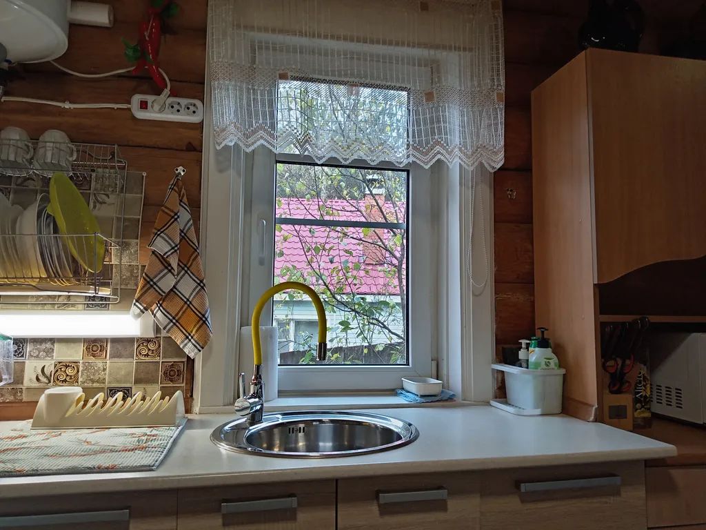 Домик с русской печкой и со всеми удобствами