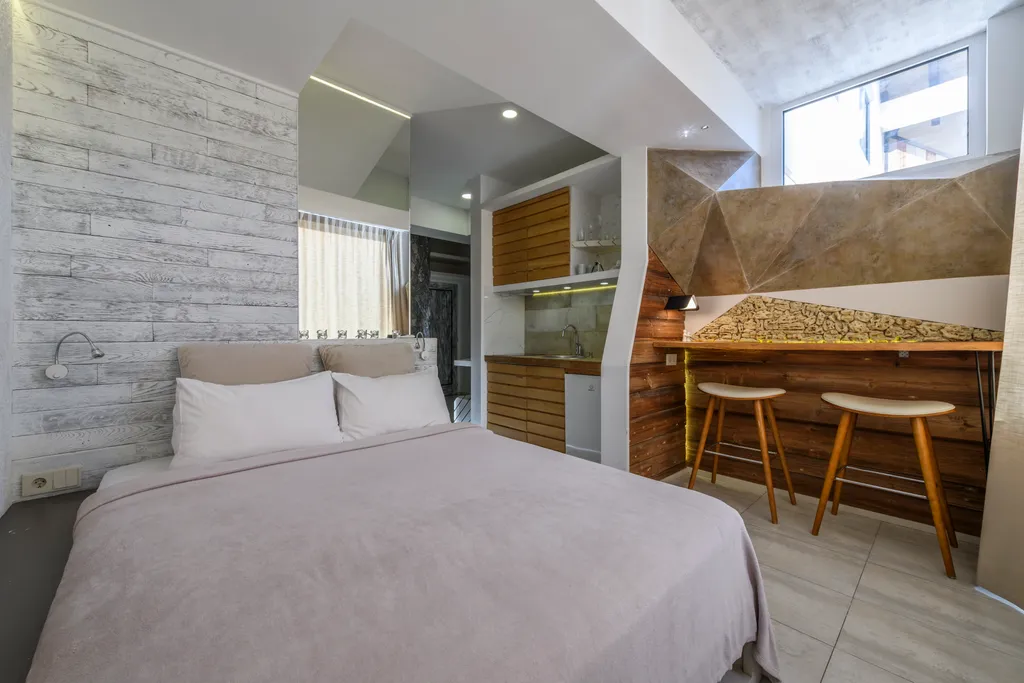 Дизайн-студия Лайт Люкс. Горная панорама из окна