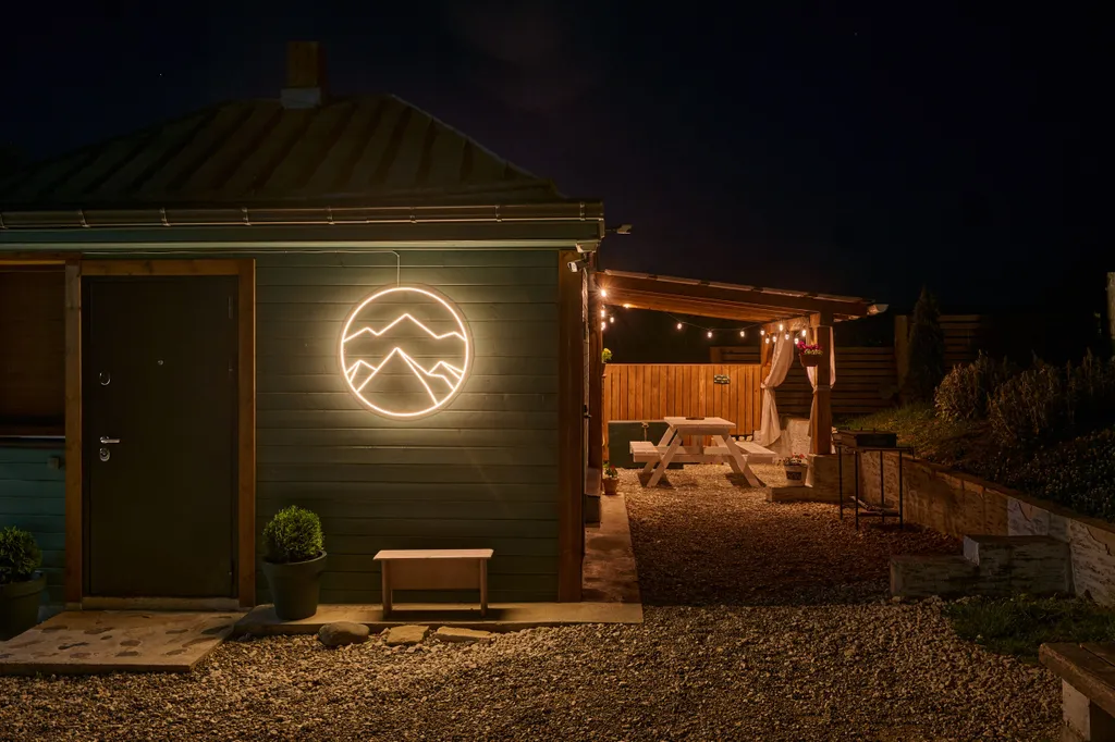 Уютный скандинавский домик в горах Адыгеи