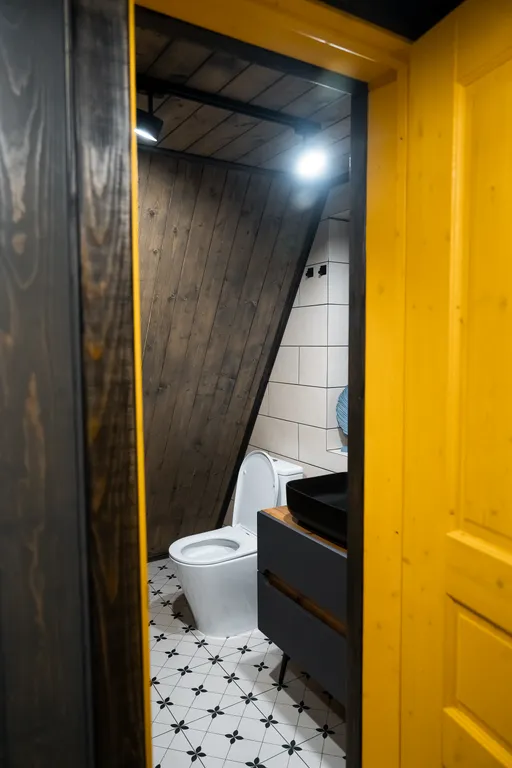 Дом А-Фрейм с террасой №4