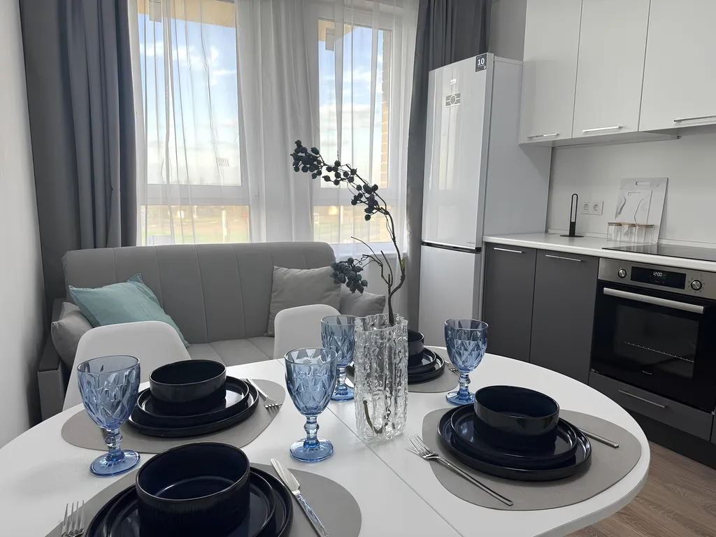 Дизайнерская двухкомнатная квартира в ЖК Горки Парк