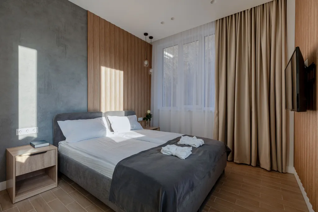 Номер для двух человек с кухонной зоной