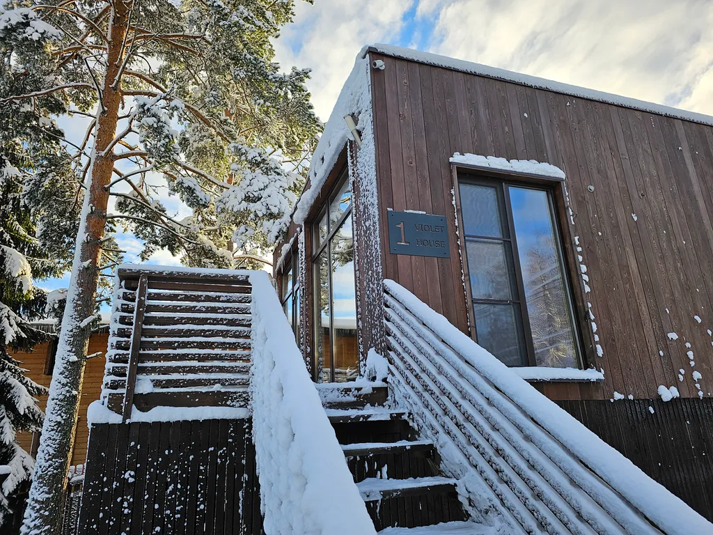 Черничный склон коттедж Violet house