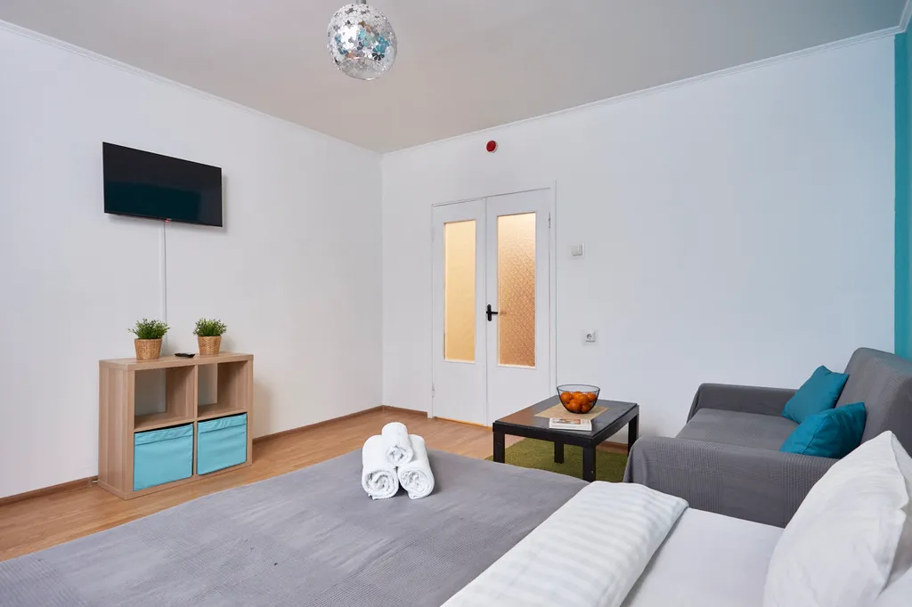 Однокомнатная квартира в тихом и зеленом районе