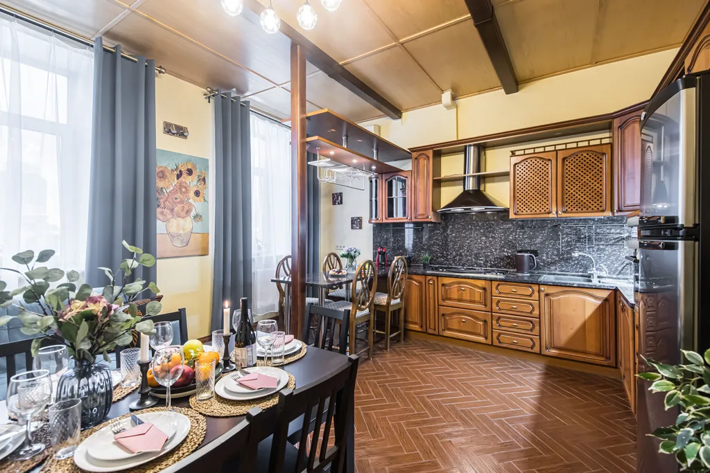 Квартира Квартира Стильная четверка с видом на МИД — Москва