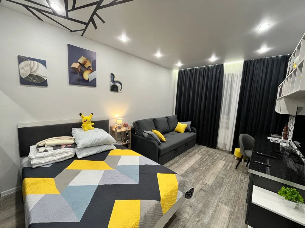 Уютная тёплая квартира с просторной кухней в заволжском районе