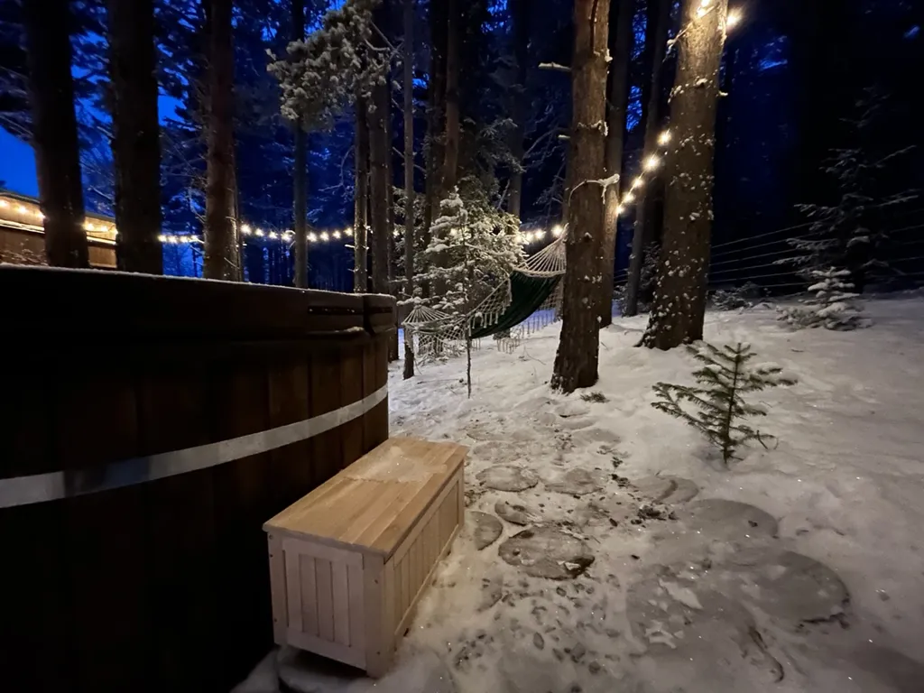 Дом баня на дровах