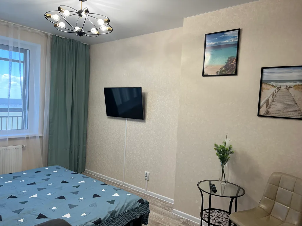 Квартира с видом на Каму с высоты птиц