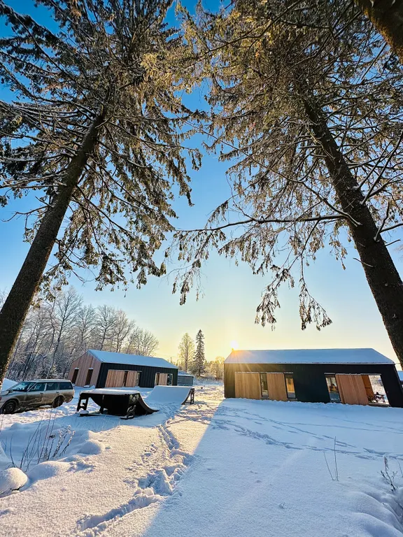 Коттедж Новые зимние дома в 5 минутах от главных горнолыжных курортов — Коробицыно