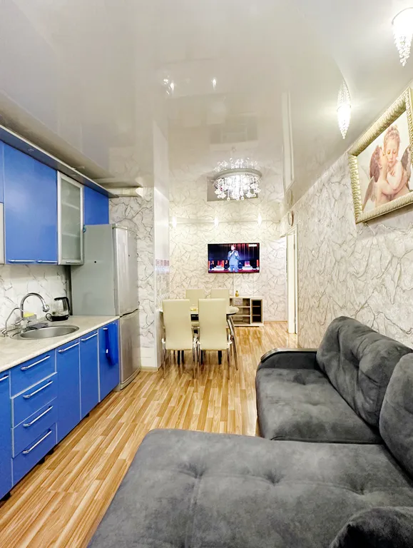 Красивая просторная 3-комнатная квартира с ремонтом