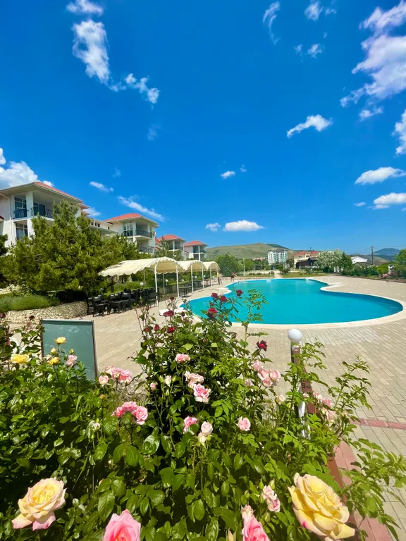 Апартаменты на первой линии с открытым балконом и видом на пляж