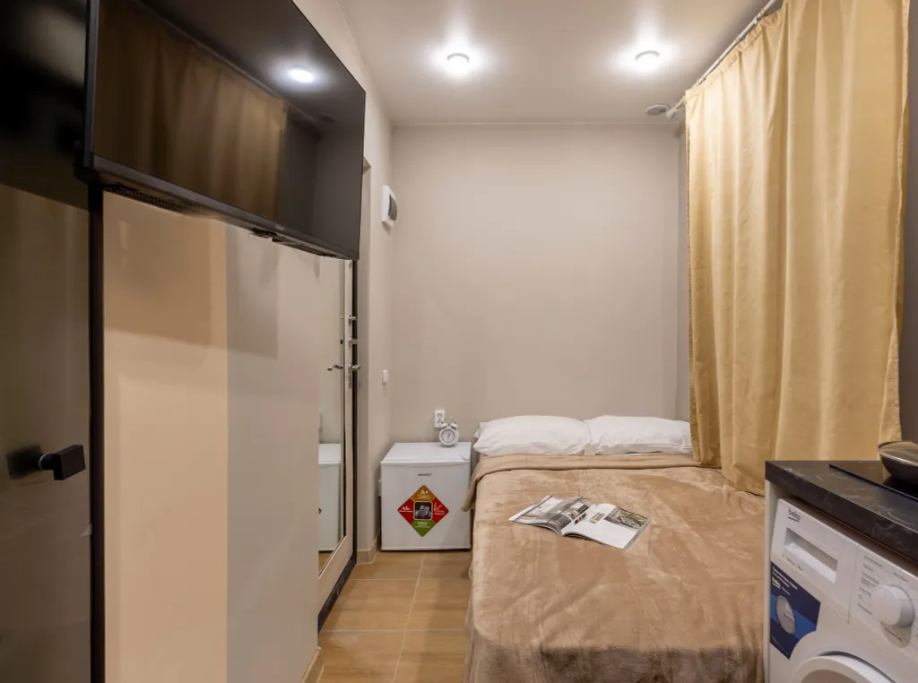 Квартира Комфортабельная студия без окна для 2-х гостей — аренда посуточно в Санкт-Петербург