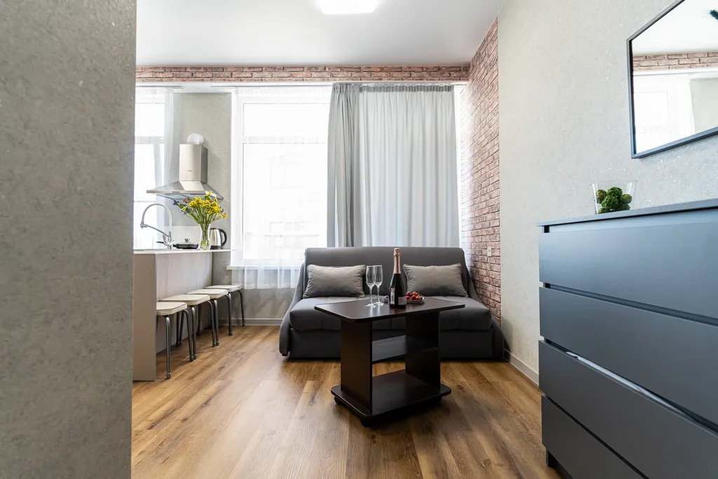 Дизайнерская студия у моря от LetoApart