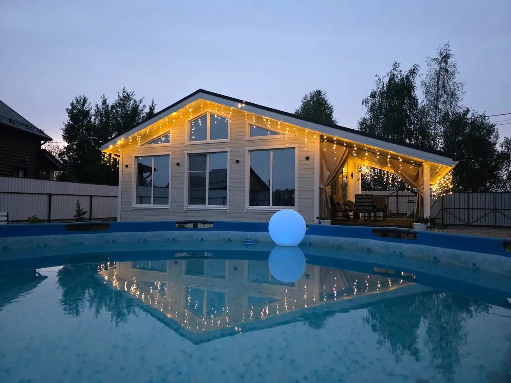 Уютный, светлый, новый евро-3 комнатный дом на участке 9 соток с баней