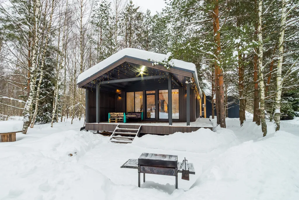 Домик Barn60 без купели 60 м2