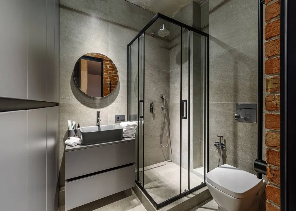 Стильная квартира-студия с видом на водохранилище