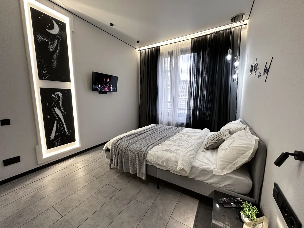 Квартира Двухкомнатные апартаменты на Острове Мечты с видом на набережную — Москва