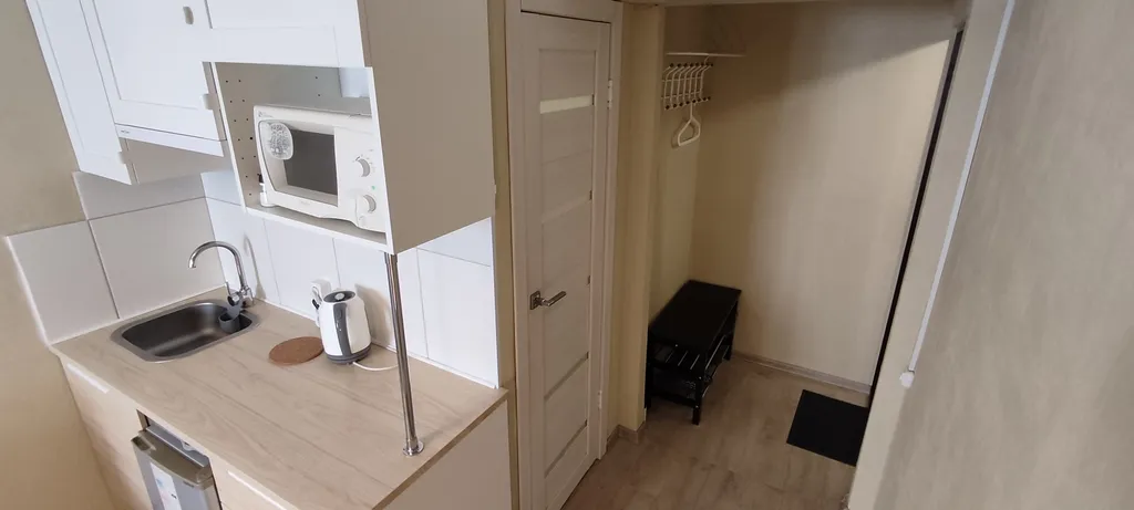 Уютная студия в скандинавском стиле