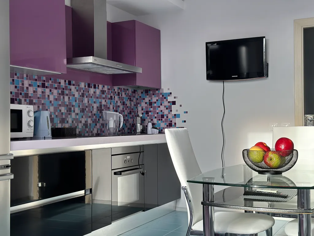 Панорамные апартаменты в центре города c видом на отель Мarriott