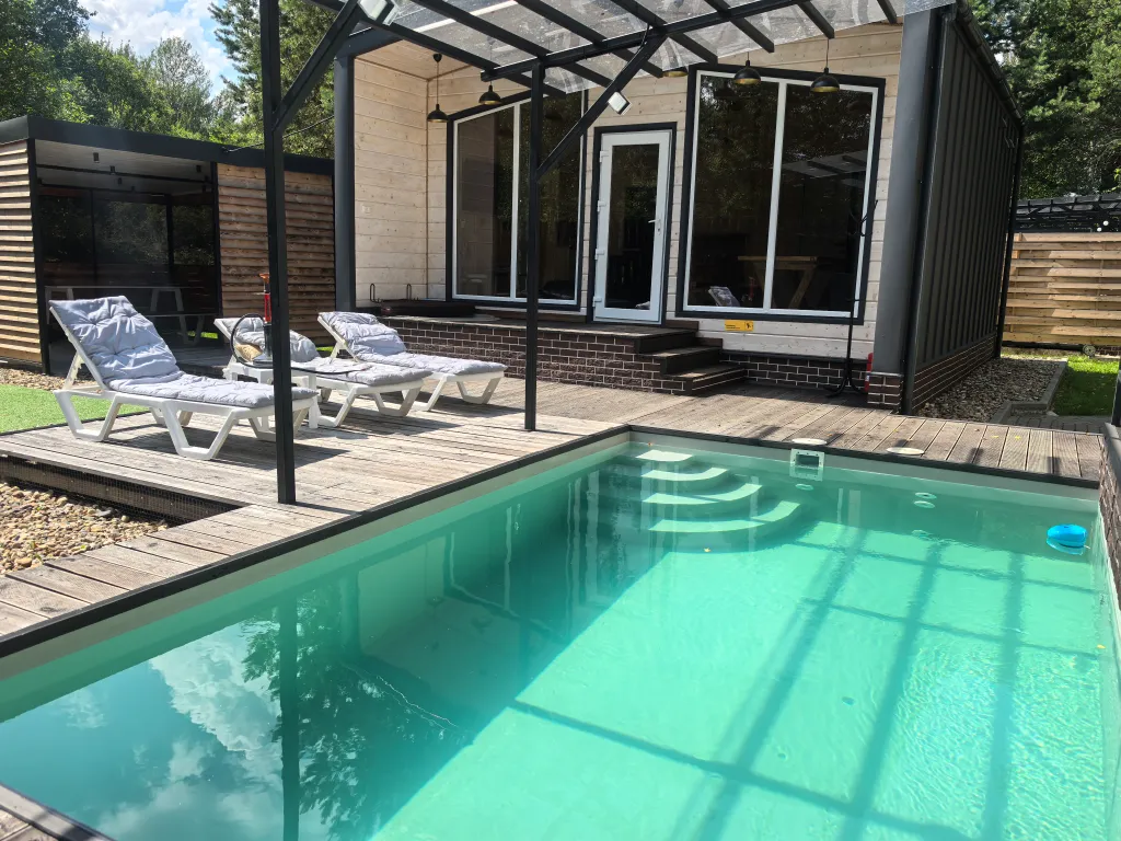 Дом с русской баней и термо-бассейном