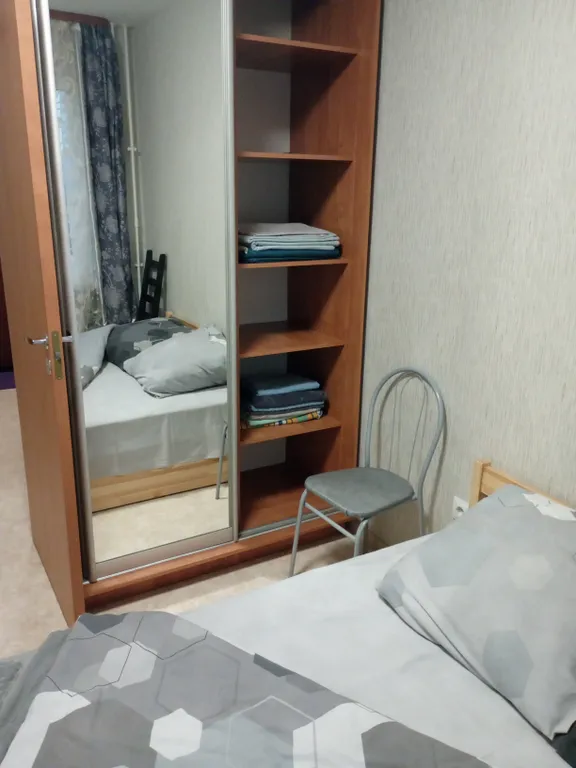 Евродвушка в новом доме с видом на лес