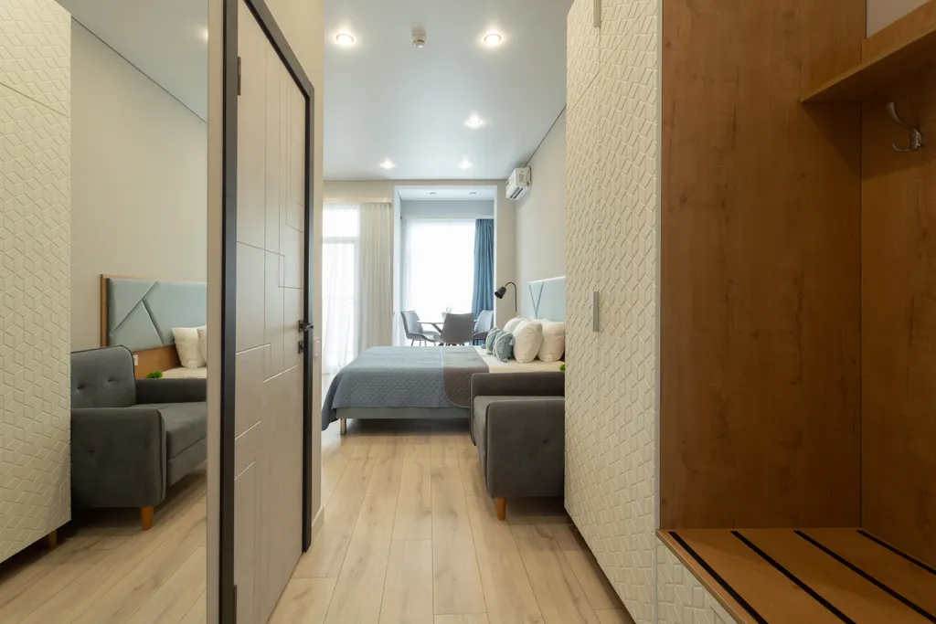 Апартаменты облако над волнами