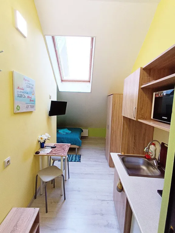 Стандартный двухместный номер с мансардным окном