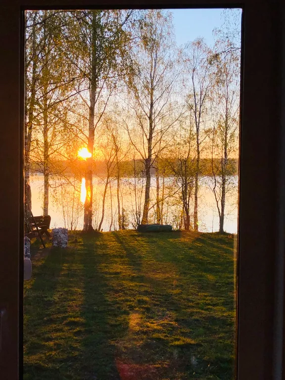 Коттедж Дом на берегу озера в Карелии — Куокканиэми