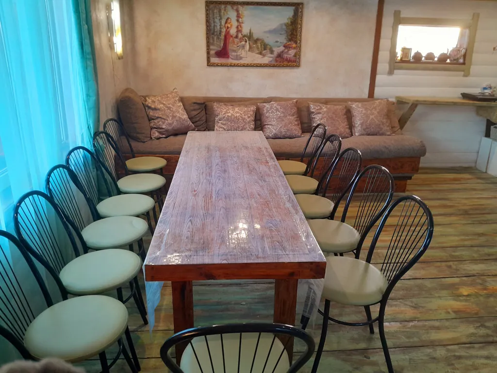 Дом на реке шале Венеция с чаном и вместительной банькой