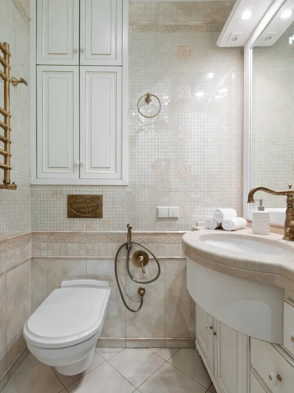 Квартира Модная Четверка с тремя ванными комнатами — Москва