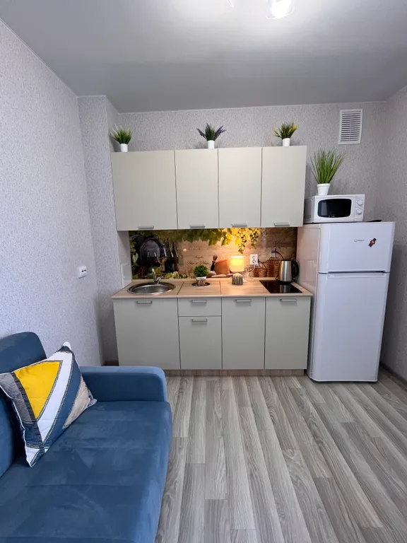 Квартира Квартира Невероятно уютная новая студия с красивым видом на реку и город — Волгоград