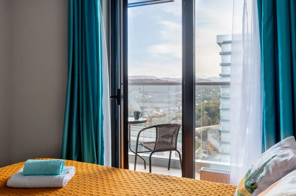 С видом на горы