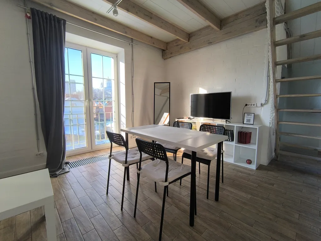 Квартира на мансардном этаже