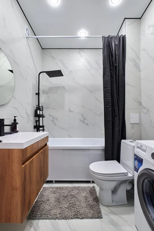 Современная квартира-студия в жк спорт лайф