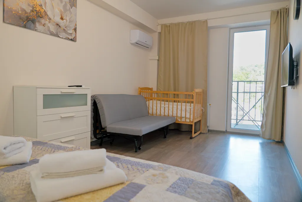 Лаконичная квартира, до моря 3 минуты пешком