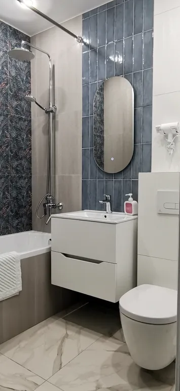 Квартира - студия с панорамным видом на город