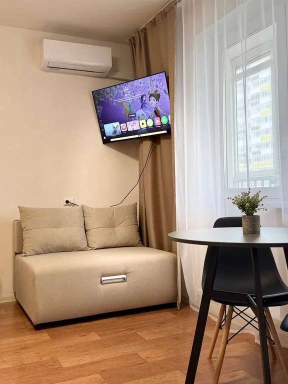 Квартира Квартира Уютная студия с кондиционером — Красноярск