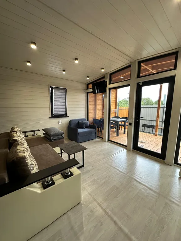 Коттедж с купелью и сауной