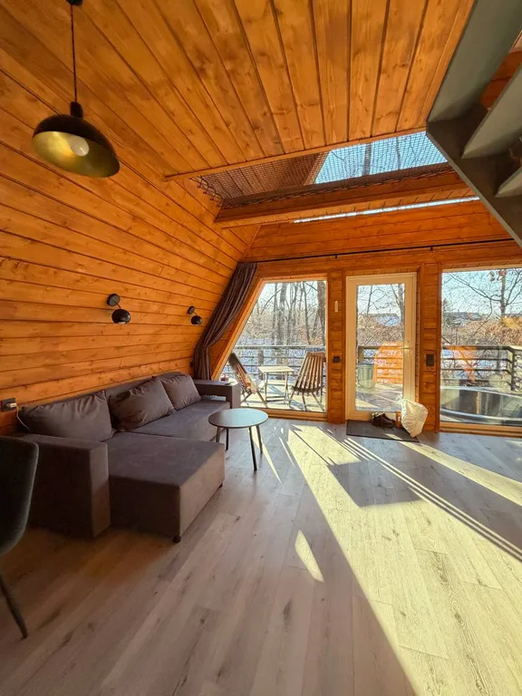 Коттедж Дом A-Frame с купелью для Вашего уютного отдыха — аренда посуточно в Владивосток