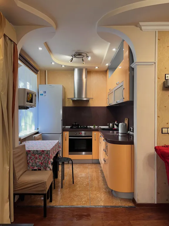 Уютная трёхкомнатная квартира